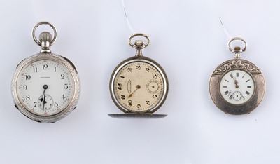 Lotto di 3 Orologi da Tasca