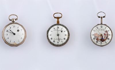 Lotto di 3 Orologi da Tasca