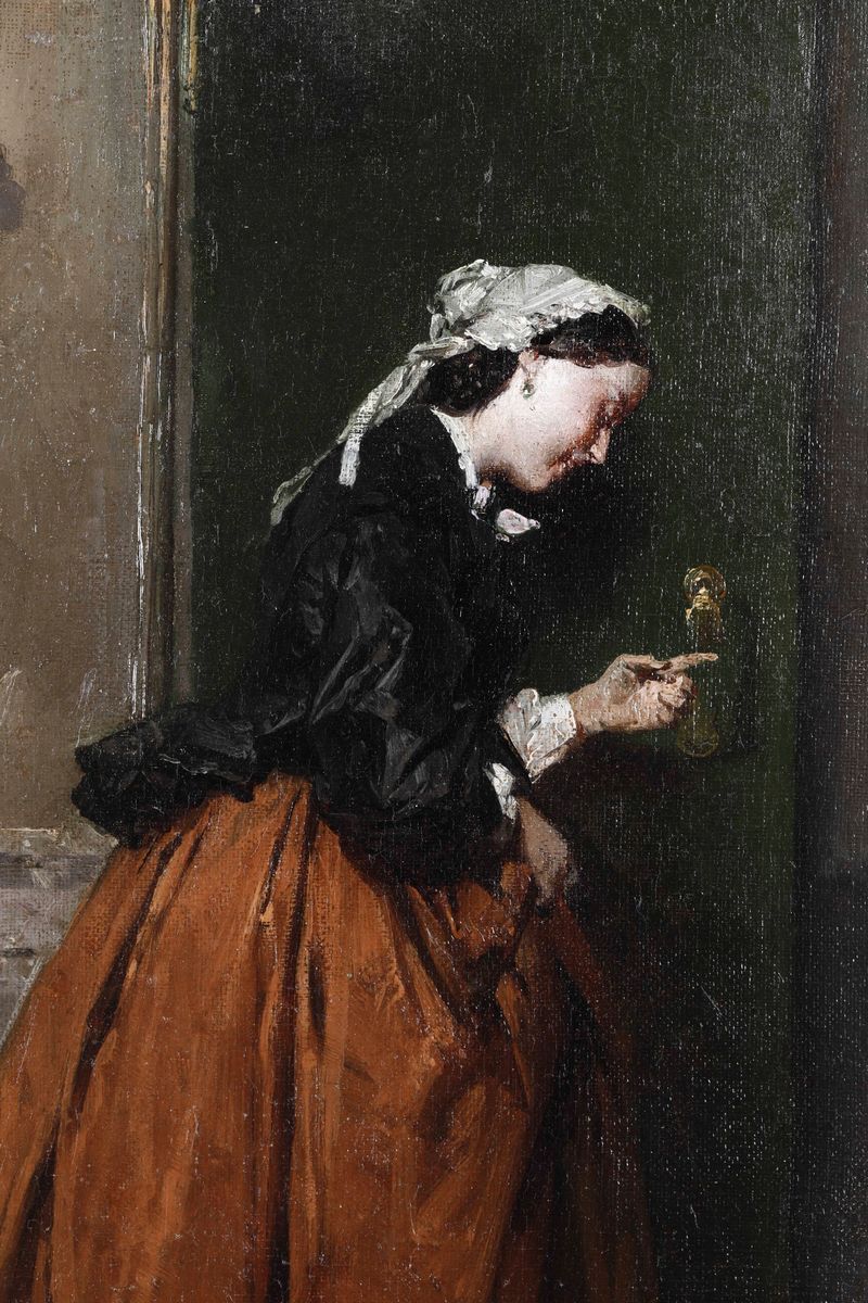 Domenico Induno (1815-1878)figura Femminile