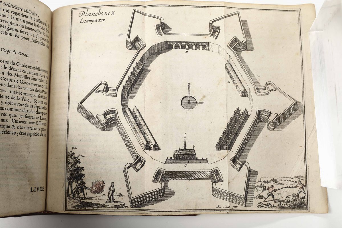 Fernandez De Medrano, Sebastienl'ingenieur Pratique Ou L'architecture Militaire Et Moderne...a Br...