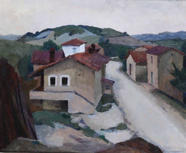 Paolo Rodocanachi (1891-1958) A Girini (Savona), anni 30