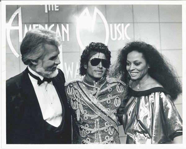 Kenny Rogers, Michael Jackson e Diana Ross, 1984
