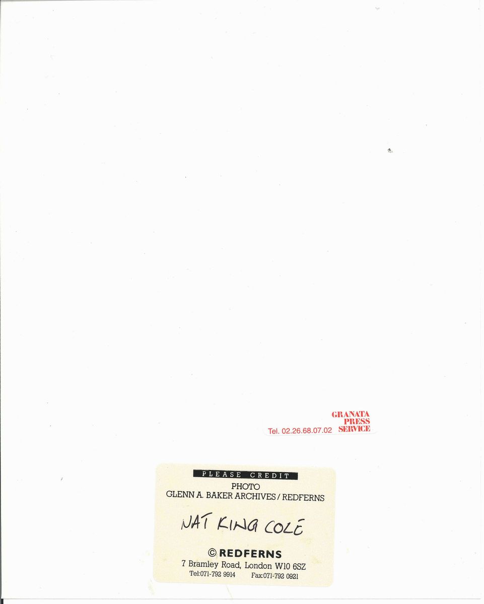 Glenn A. Baker Archives / Redfernsnat King Cole