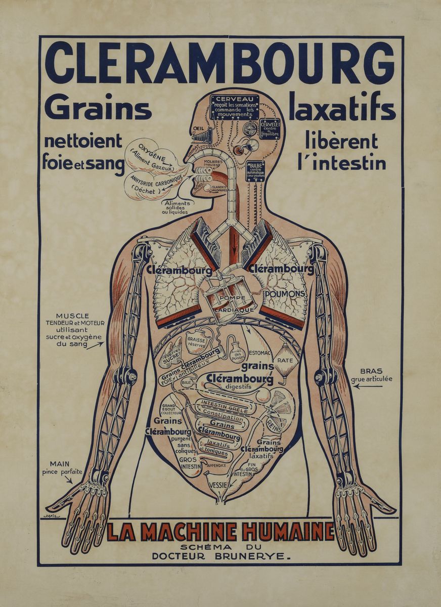Jakilclerambourg Grains Laxatifs... la Machine Humaine
