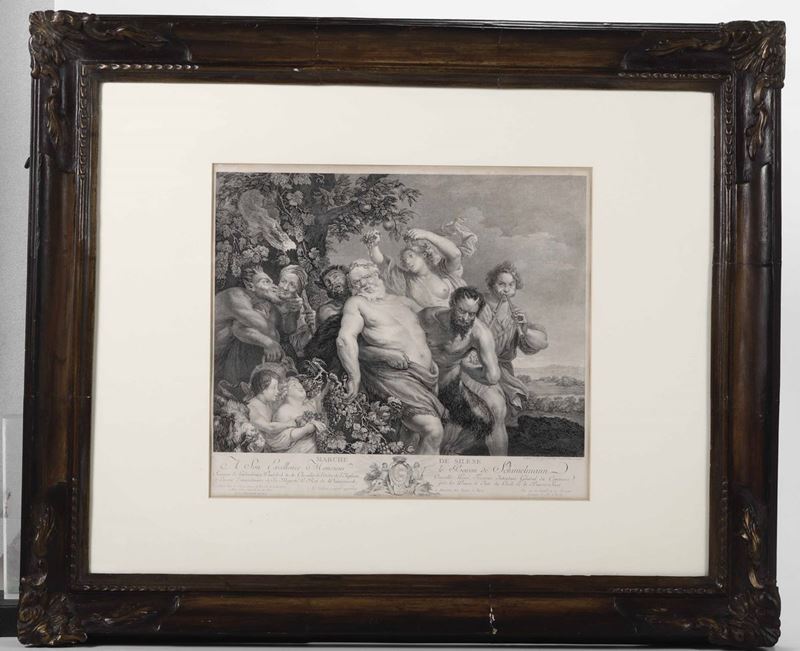 De Launay, Nicolas Marche de Silene. Paris,seconda metà secolo XVIII.  - Auction Engravings, Views, Maps and Rare Books - Cambi Casa d'Aste