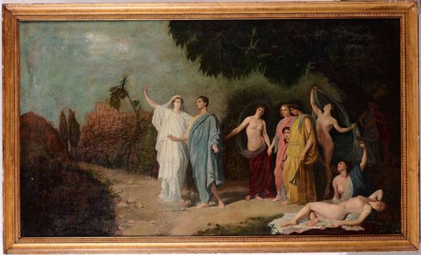 Pittore del XIX secolo Scena mitologica
