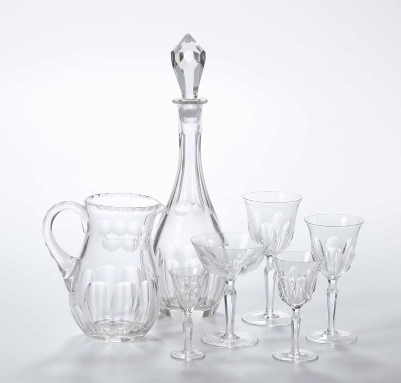 Servizio di bicchieri da dodici composto da 64 pezzi  - Auction Antiques II - Timed Auction - Cambi Casa d'Aste