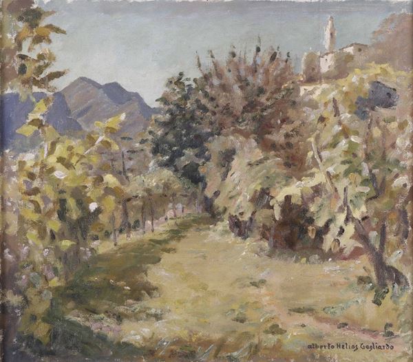 Alberto Helios Gagliardo (1893-1987) Paesaggio