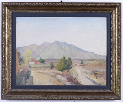 Paesaggio, Verso Leca, Albenga, 1952