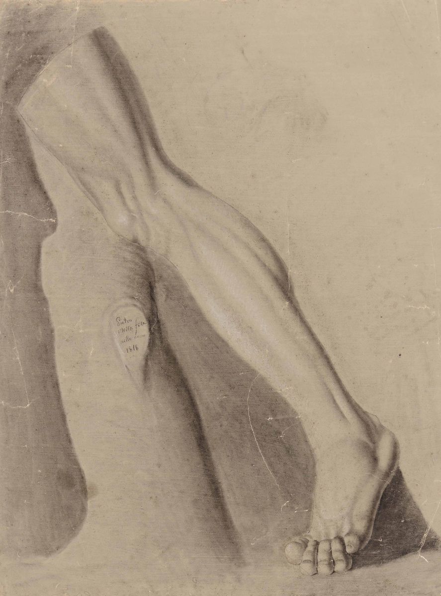 Pietro Vincenzo Mosca (1800-1876)studi di Nudo