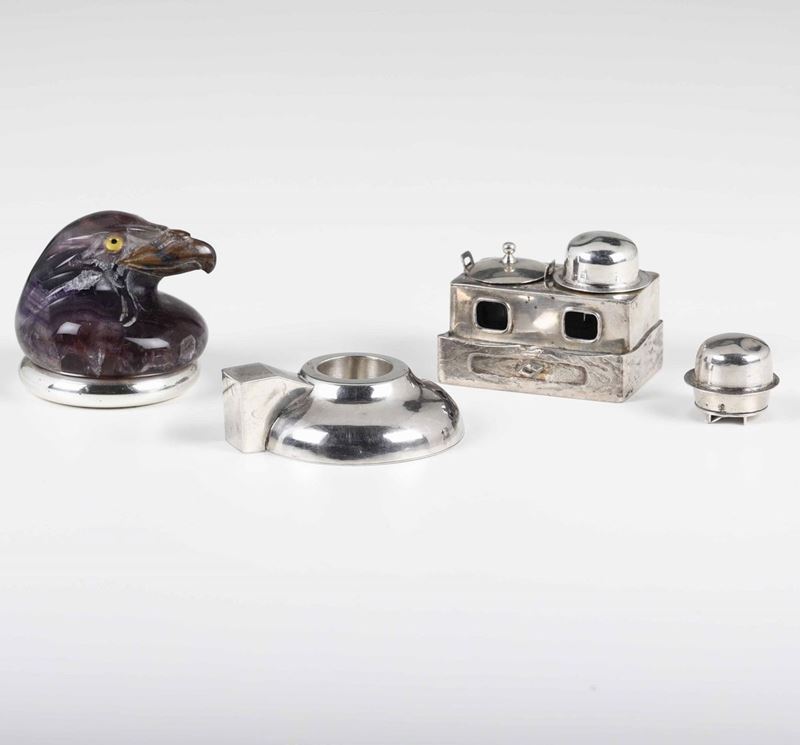 Lotto di oggetti in argento, verie manifatture del XX secolo  - Auction Silvers | Cambi Time - Cambi Casa d'Aste