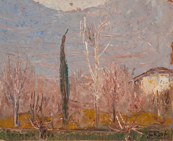 Il Tambò (Valle Spluga), 1938  Paesaggio, 1953