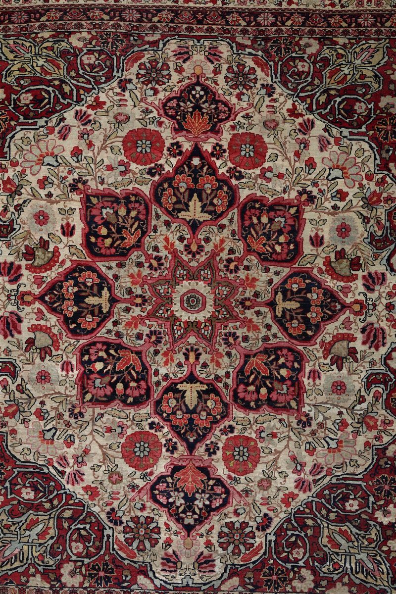 Tappeto Kirman, Persia Fine XIX Inizio XX Secolo