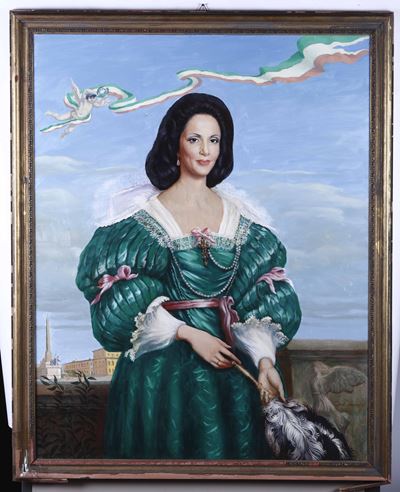 Ritratto di Donna Vittoria Leone, 1972