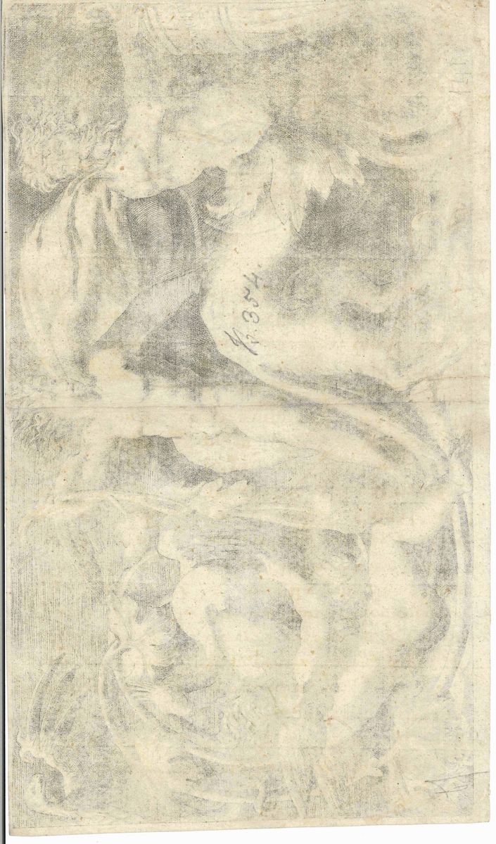 Giulio Bonasone (bologna ?, 1488 - Dopo 1574)fregio Ornamentale