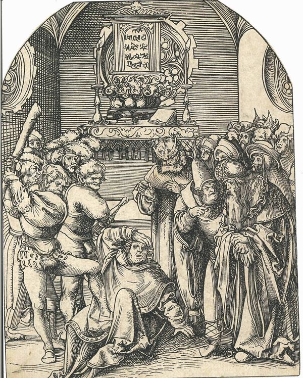 Lucas Cranach il Vecchio (Kronach 1472 - Weimar 1553) Il martirio di S. Giuda