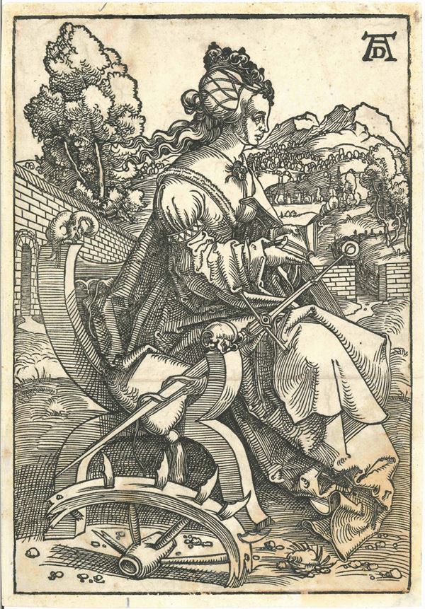 Hans Baldung detto Grien (Schwäbisch Gmünd, 1485 circa – Strasburgo, 1545) Santa Caterina d'Alessandria