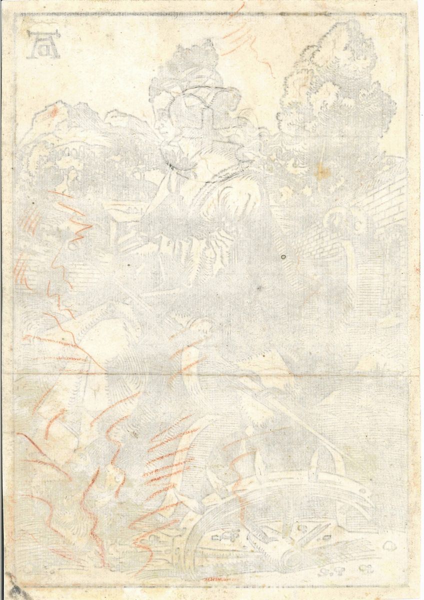 Hans Baldung Detto Grien (schwäbisch Gmünd, 1485 Circa – Strasburgo, 1545)santa Caterina D'alessa...