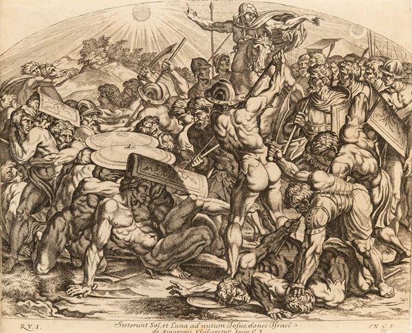 Nicolas Chaperon (Châteaudun, 1612 – Lyon, 1656) La battaglia di Giosuè