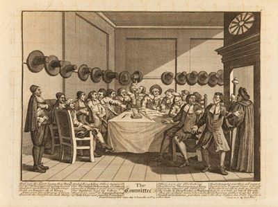 William Hogarth (londra, 1697 – Londra, 1764)il Comitato