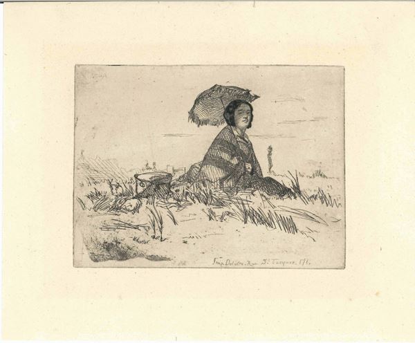 James Abbott McNeill Whistler (Lowell, 1834 – Londra, 1903) En plein soleil