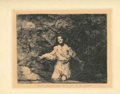 Francisco José De Goya Y Lucientes (fuendetodos 1746 - Bordeaux 1828)tristes Presentimientos De l...