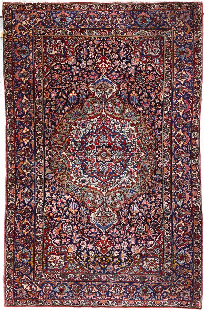 Tappeto, Persia prima metà XXsecolo  - Auction Carpets - Time Auction - Cambi Casa d'Aste