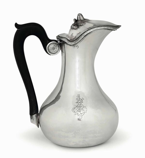 A silver pitcher, Paris, 1798/1809
