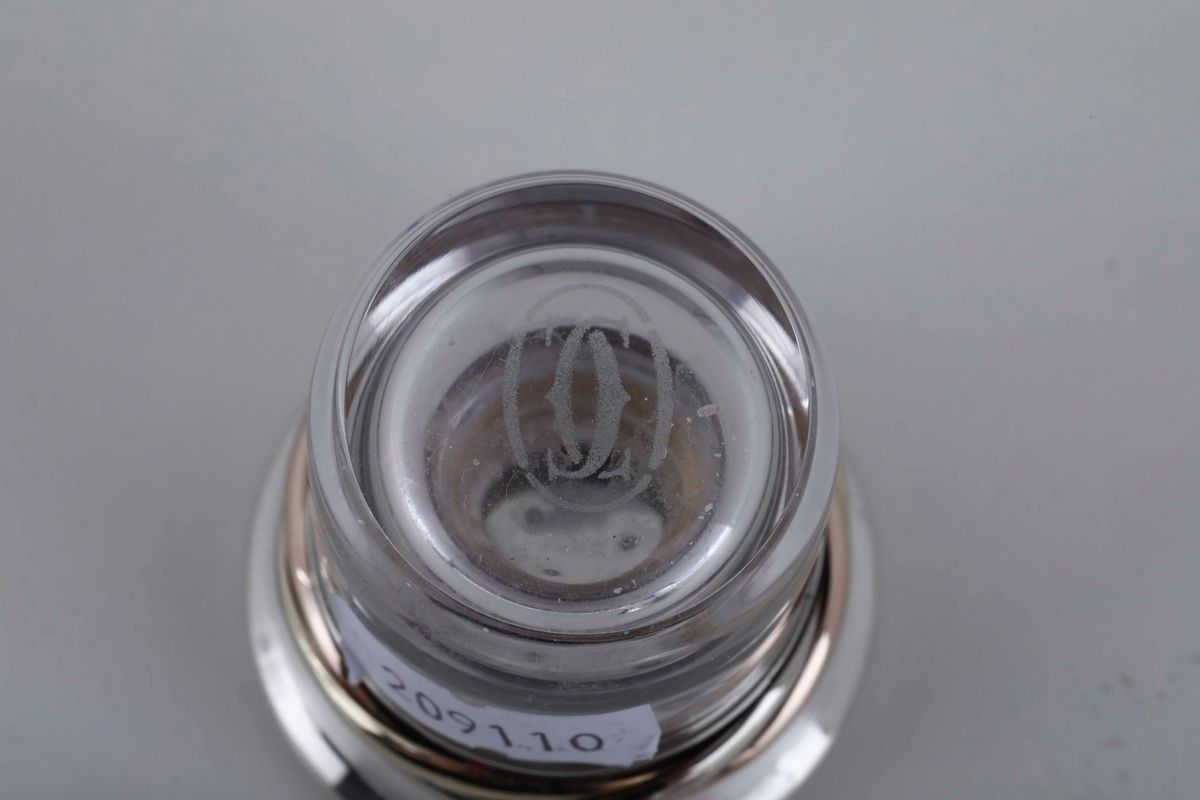 Coppia di Sale e Pepe “trilogy” in Argento 925. Cartier Paris, XX Secolo