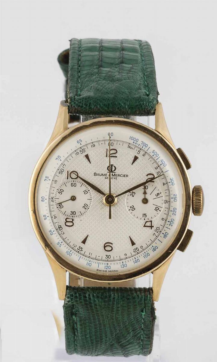Baume Mercier Cronograph  - Auction Watches | Timed Auction - Cambi Casa d'Aste