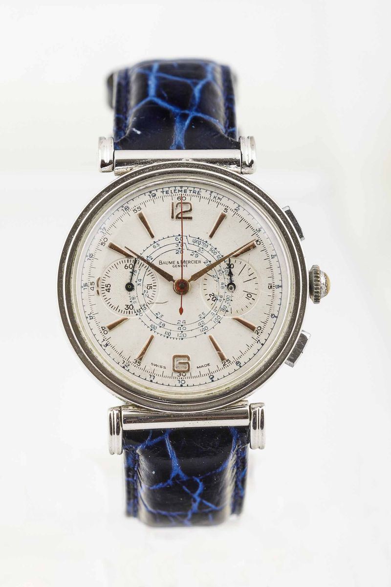 Baume Mercier Chronograph Oversize  - Auction Watches | Timed Auction - Cambi Casa d'Aste
