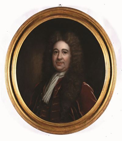 Godfrey Kneller (lubecca 1646 - Londra 1723)ritratto di Gentiluomo