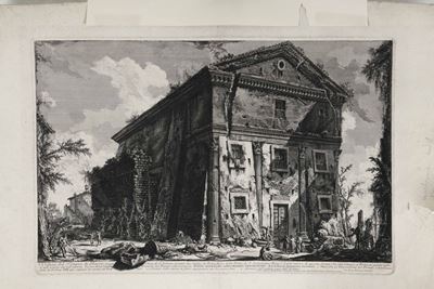 Piranesi, Giovanni Battistaveduta del Tempio di Bacco, in Oggi Chiesa di S. Urbano..roma, Seconda...