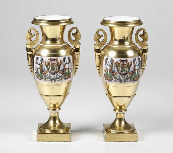 Coppia di vasi Probabilmente Francia, XX secolo
