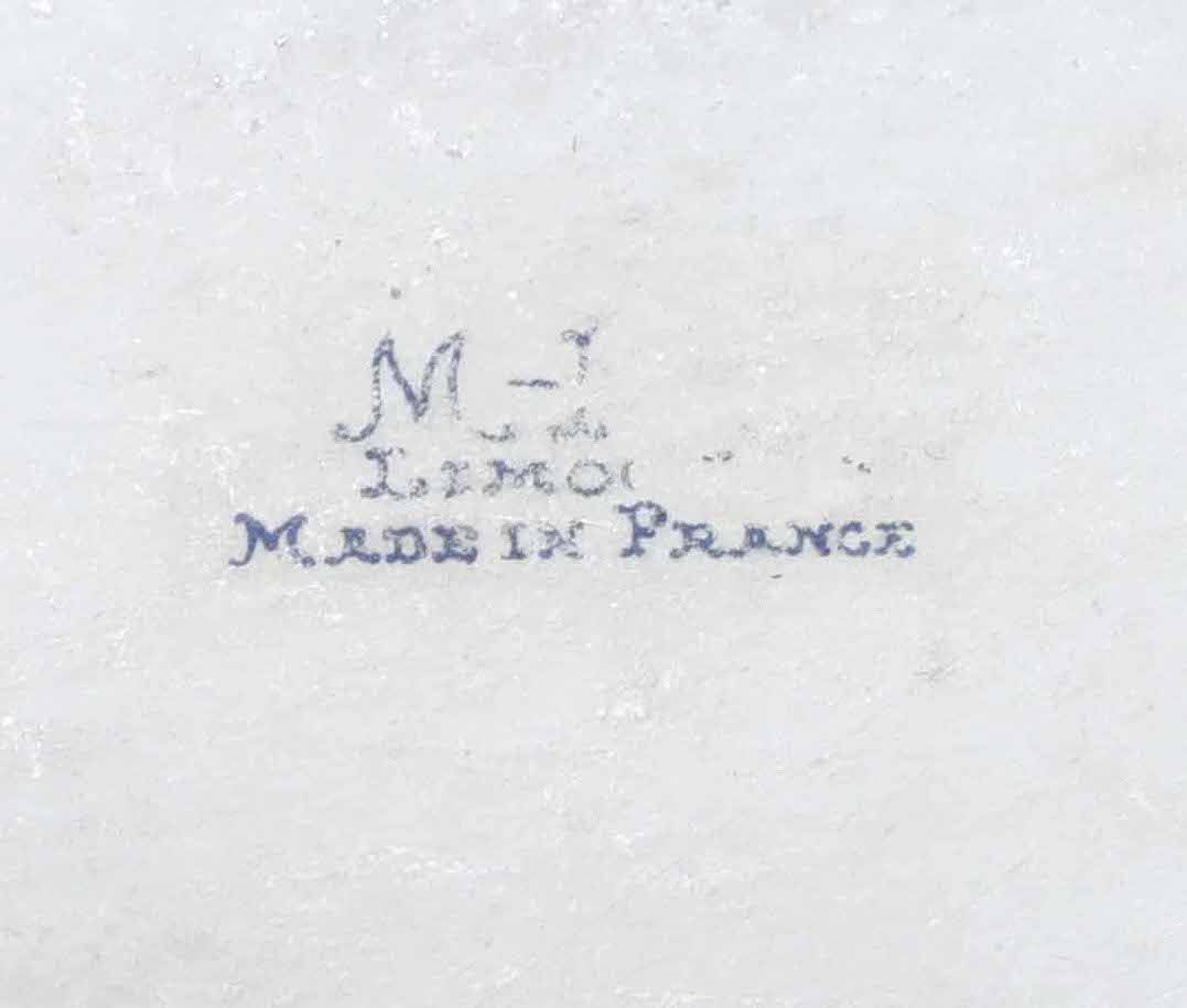 Cestino Francia, Limoges, XX Secolo