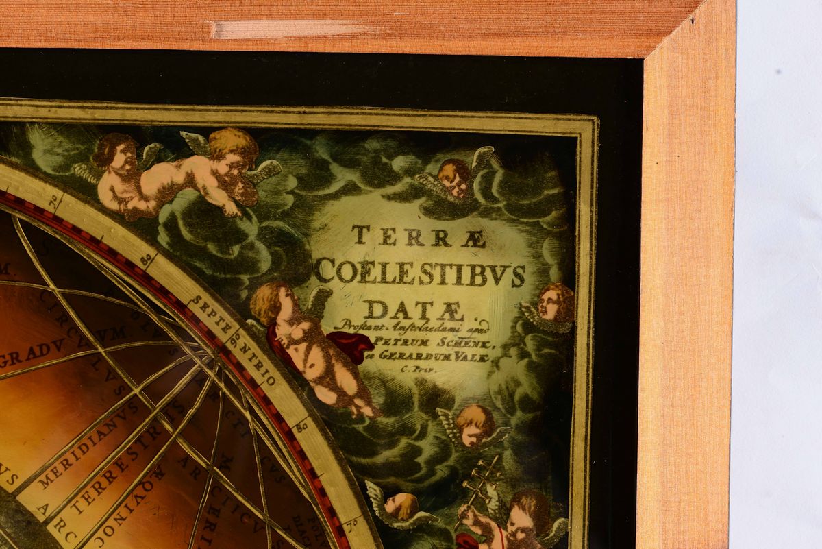 Terra, Incisione Colorata, Petrus Schenk