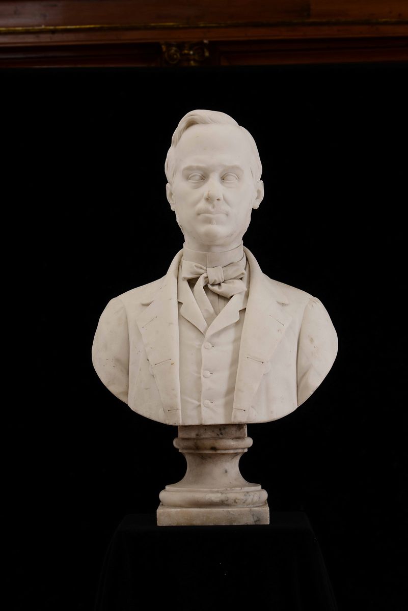 Gaspare Galeazzi (1801-1883)busto Maschile