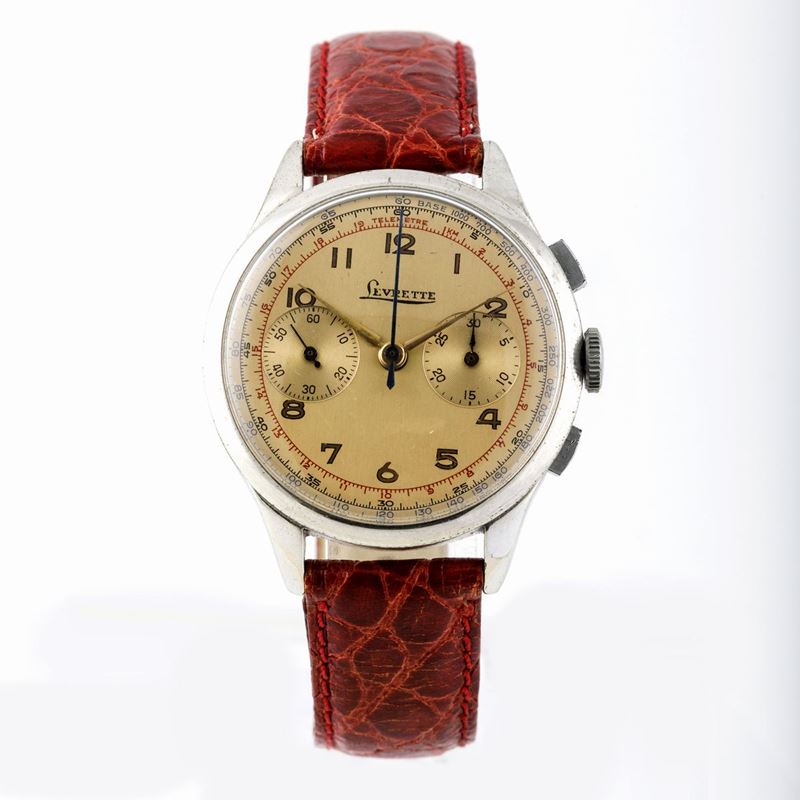 Levrette Chronograph  - Auction Timed Auction | Montres - Cambi Casa d'Aste