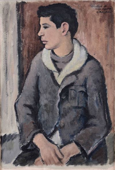 Luigi Bassano (1900-1989)ritratto di Fanciullo