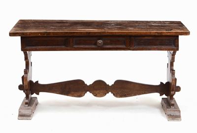 Tavolo in Legno Ad un Cassetto, Toscana XVIII Secolo