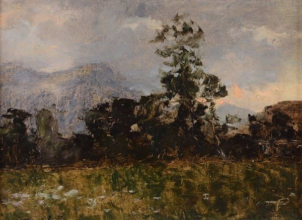 Marco Calderini (1850 -1941) Paesaggio