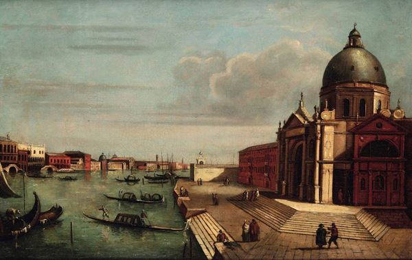 Scuola veneta del XVIII secolo Vedute di Venezia