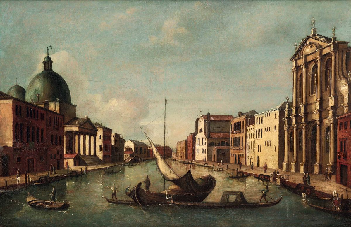 Scuola Veneta del XVIII Secolovedute di Venezia