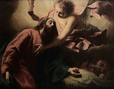 Scuola Veneta del XVIII Secoloorazione Nell'orto