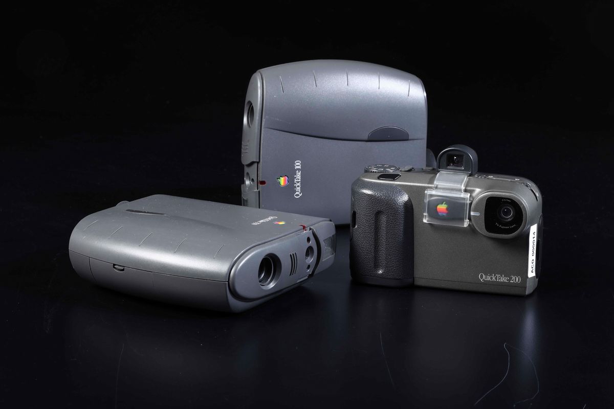 Apple Quicktake 100 (1994), Quicktake 150 (1995), Quicktake 200 (1996)