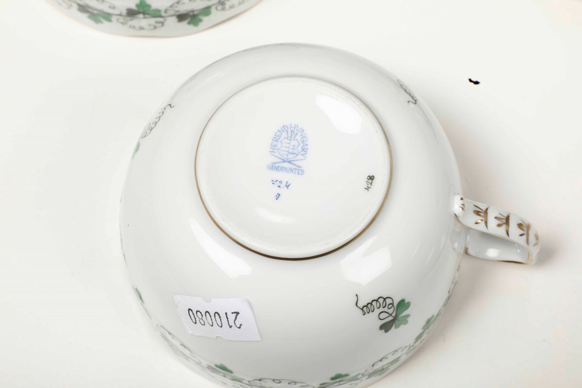Servizio da Tè Persil Manifattura Herend, Verso la Fine del XX Secolo