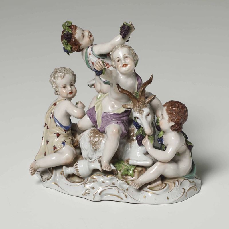 Gruppo  Probabilmente Boemia, prima metà del XX secolo  - Asta Ceramiche | Cambi Time - Cambi Casa d'Aste