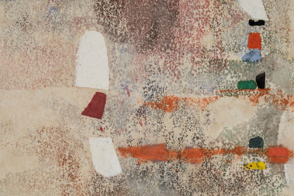 Alberto Burri - Tempera