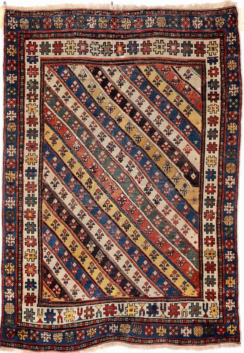 Tappeto Caucaso fine XIX secolo  - Auction Carpets - Time Auction - Cambi Casa d'Aste