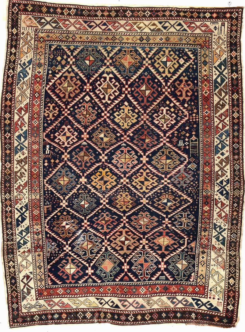 Tappeto Shirvan, Caucaso fine XIX inizio XX secolo  - Auction Carpets - Time Auction - Cambi Casa d'Aste